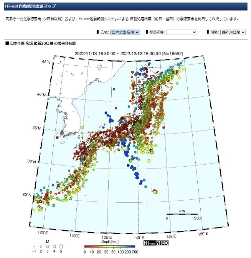 Hi-net 高感度地震観測網の設置について